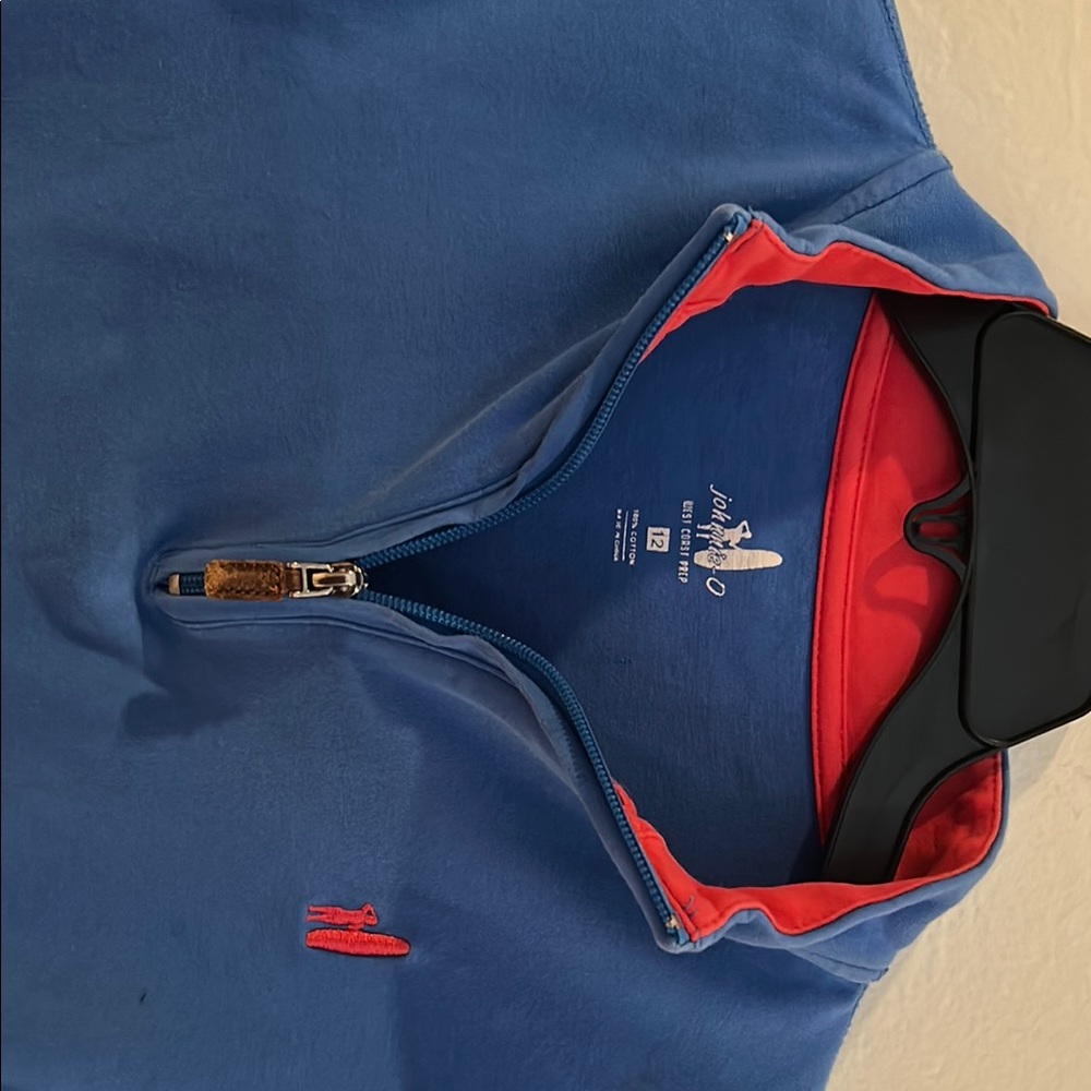 Johnnie-O Quarter-Zip Pullover